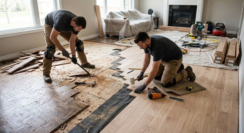 Oak Floor Replacement in Phoenix, AZ