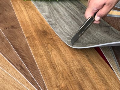 Vinyl Floor Repair!